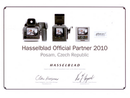 Hasselblad Official Partner 2010
